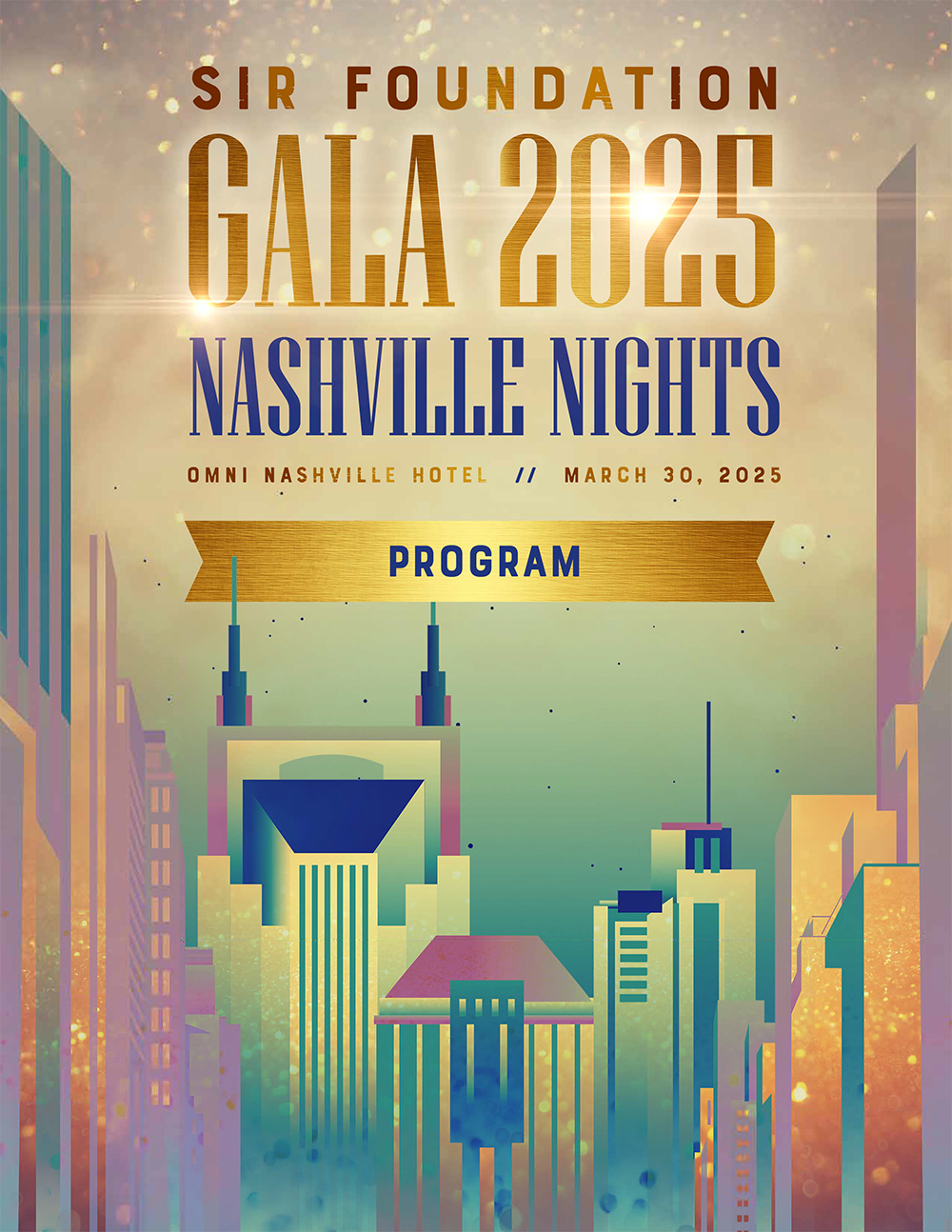 SIR Foundation Gala Program cover